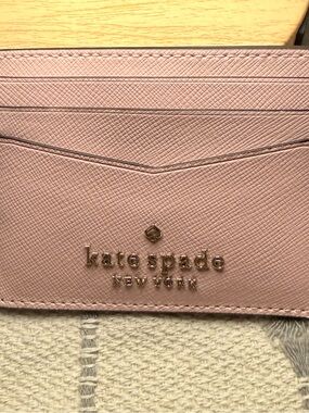 Kate Spade ♠️ New York Pink Card Holder